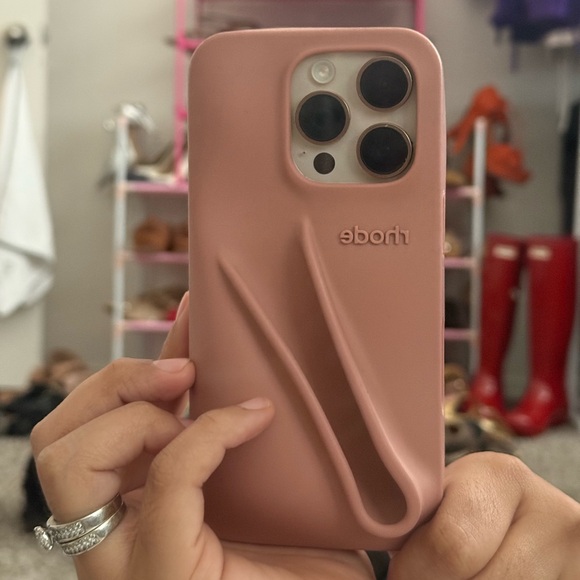 RHODE Blush Pink Phone Case - Picture 1 of 2